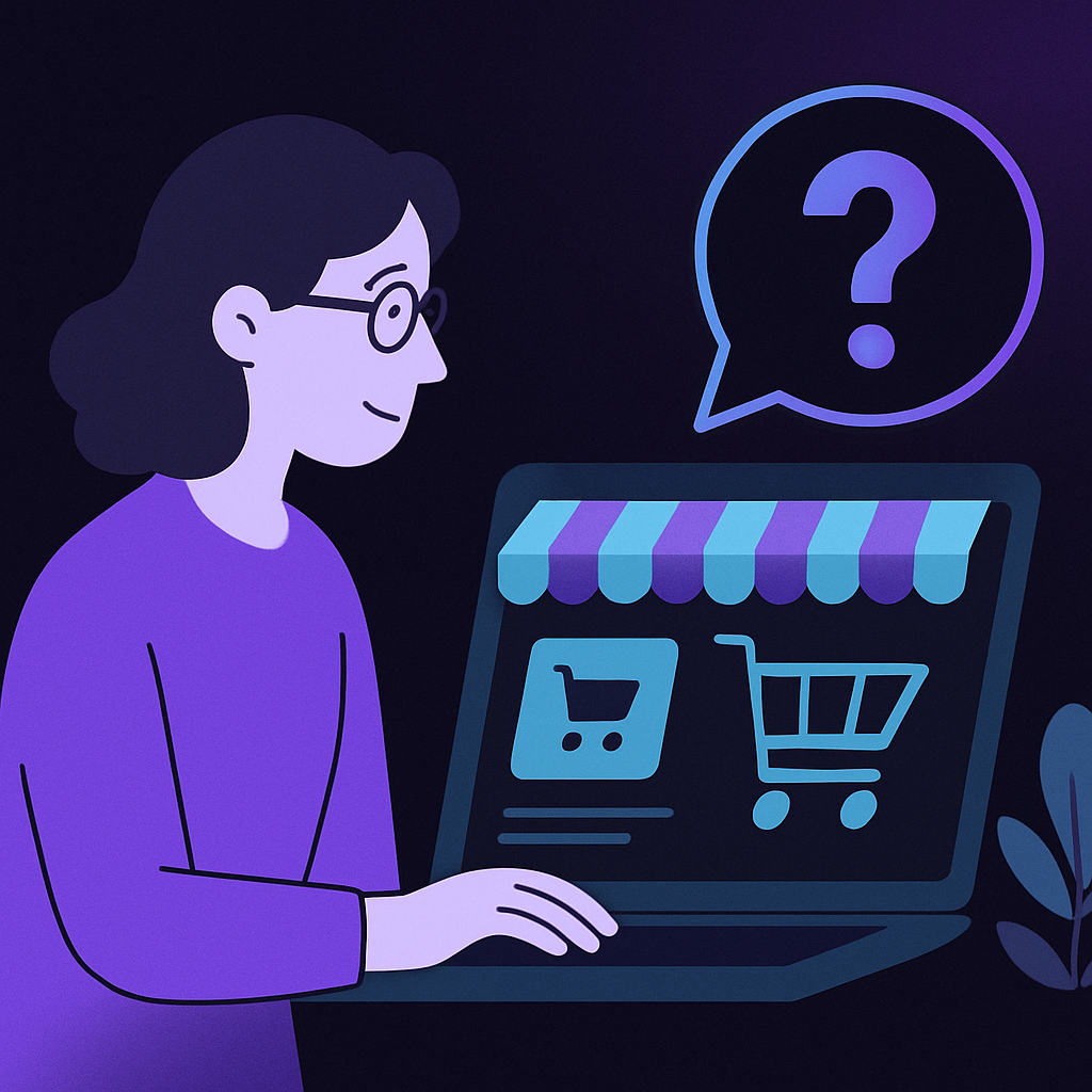 loja virtual para professoras dúvidas